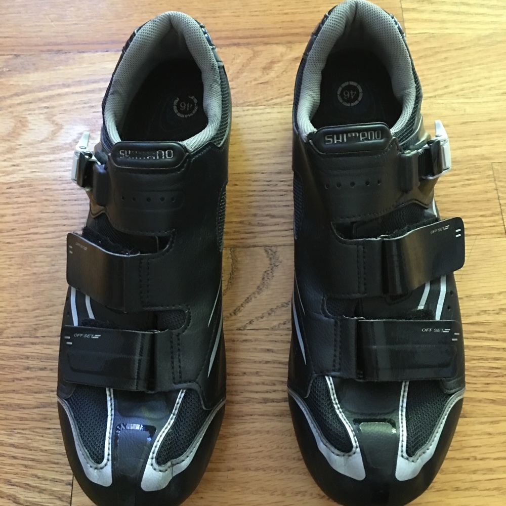 SHIMANO SPD-SL and SPD Road/Spin Cycling Shoes Model R088 Sz EU 46, US 11 GUC